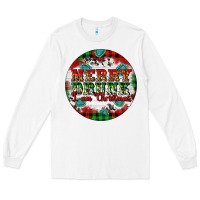 White Merry Drunk I'am Christmas Long Sleeve Tee - Artiststas