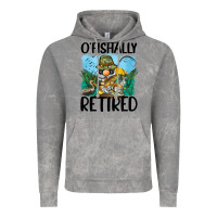 Cloud Rock o' fishally retired Vintage Hoodie - BarkalooDesign