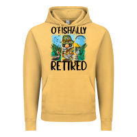 Vintage Mustard o' fishally retired Vintage Hoodie - BarkalooDesign
