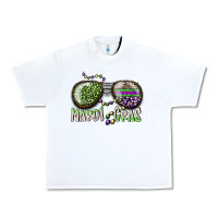 White mardi gras Urban Heavy Tee - SublimationCraftShop