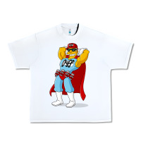 White The Simpsons duff beer Urban Heavy Tee - artisFamous
