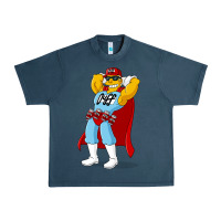 Midnight Navy The Simpsons duff beer Urban Heavy Tee - artisFamous