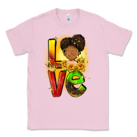 Bubblegum Pink Love Juneteenth Classic Tee - FaDigitalArtStudio