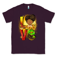 Plum Love Juneteenth Classic Tee - FaDigitalArtStudio