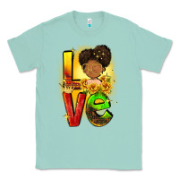 Seafoam Love Juneteenth Classic Tee - FaDigitalArtStudio