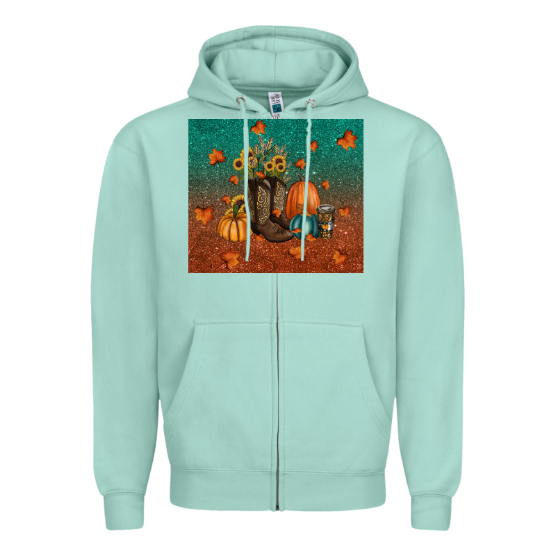 Fall Tumbler Zipper Hoodie by RanaPortraitStore | Teevron
