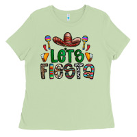 Matcha fiesta Ladies Tee - CowhideDigitalArt