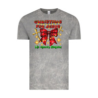 Cloud Rock festive christmas message with crosses Vintage Tee - CowhideDigitalArt