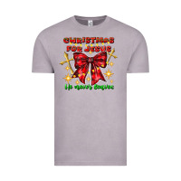 Vintage Zinc festive christmas message with crosses Vintage Tee - CowhideDigitalArt
