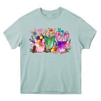 Arona Easter Coffee Cups With Bunny Heavy Core Tee - BundleAndBundleShop