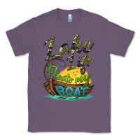 Lavender lake life floats my boat Classic Tee - BarkalooDesign