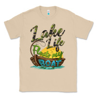 Mushroom lake life floats my boat Classic Tee - BarkalooDesign