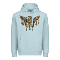 Blue Mist native dream catcher with owl Premium Hoodie - BarkalooDesign
