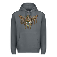 Rock native dream catcher with owl Premium Hoodie - BarkalooDesign