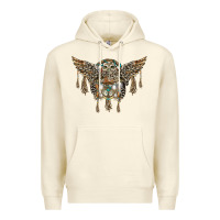 Sandshell native dream catcher with owl Premium Hoodie - BarkalooDesign