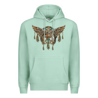 Seafoam native dream catcher with owl Premium Hoodie - BarkalooDesign