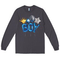 Smoke Birthday Boy Balloon Long Sleeve Tee - Artiststas