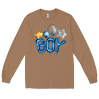 Toasted Coconut Birthday Boy Balloon Long Sleeve Tee - Artiststas