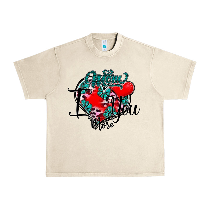 Mom I You More Urban Heavy Tee by SublimationCraftShop | Teevron