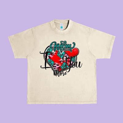 Mom I You More Urban Heavy Tee Designed By Sublimationcraftshop