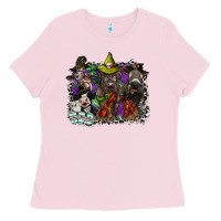 Bubblegum Pink animal halloween Ladies Tee - SublimationCraftShop