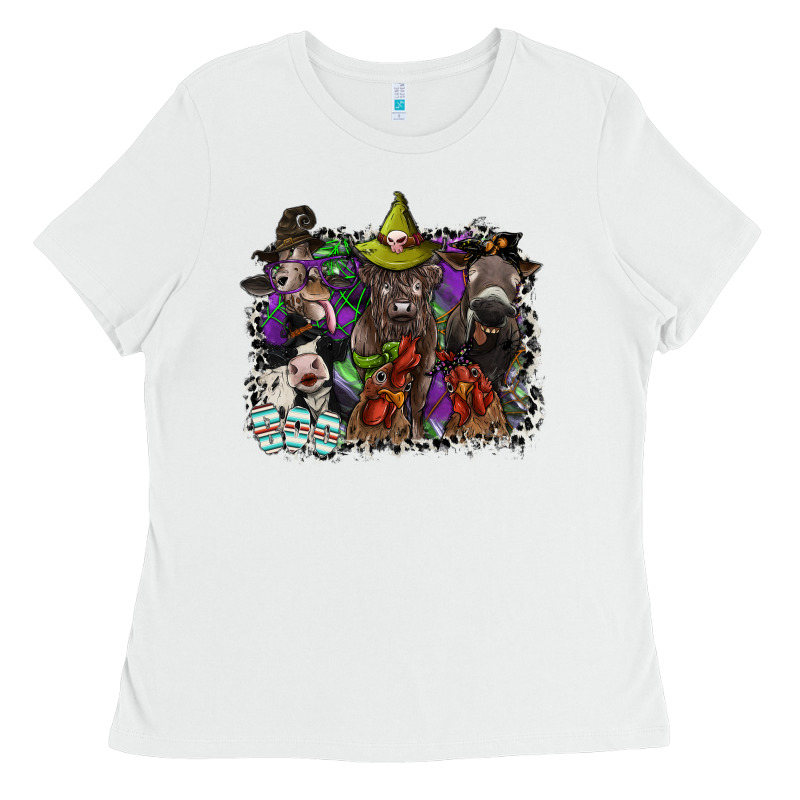 Animal Halloween Ladies Tee by SublimationCraftShop | Teevron