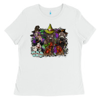 White animal halloween Ladies Tee - SublimationCraftShop