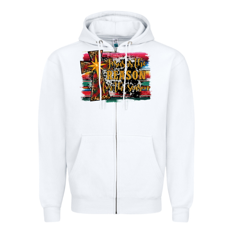 Jesus İs The Reason For The Season Christmas Zipper Hoodie by RanaPortraitStore | Teevron