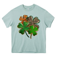 Arona leopard shamrock Heavy Core Tee - FaDigitalArtStudio