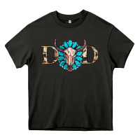 Asphalt western dad with gemstone and skull Heavy Core Tee - RanaPortraitStore