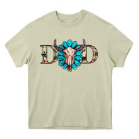 Mossy western dad with gemstone and skull Heavy Core Tee - RanaPortraitStore