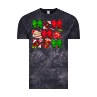 Cloud Black Christmas teacher Vintage Tee - CowhideDigitalArt
