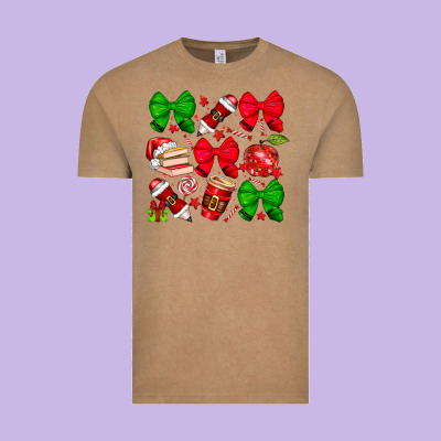 Christmas Teacher Vintage Tee Designed By Cowhidedigitalart