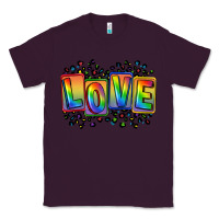 Plum Love pride Classic Tee - FaDigitalArtStudio