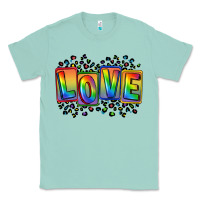 Seafoam Love pride Classic Tee - FaDigitalArtStudio