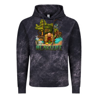Cloud Black lake life gnome Vintage Hoodie - BarkalooDesign