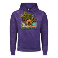 Cloud Purple lake life gnome Vintage Hoodie - BarkalooDesign