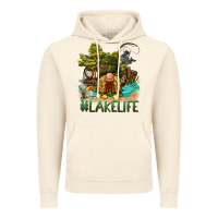 Vintage Artic lake life gnome Vintage Hoodie - BarkalooDesign