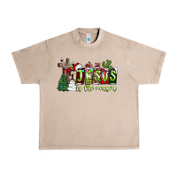 French Oak jesus İs the reason Urban Heavy Tee - CowhideDigitalArt