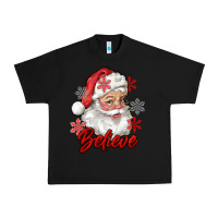Black santa believe Urban Heavy Tee - RanaPortraitStore