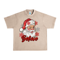 French Oak santa believe Urban Heavy Tee - RanaPortraitStore