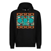 Black gemstone tumbler Premium Hoodie - BarkalooDesign