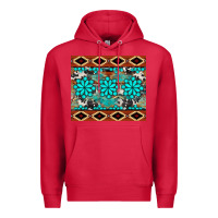Cardinal gemstone tumbler Premium Hoodie - BarkalooDesign