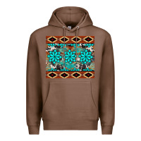 Chestnut gemstone tumbler Premium Hoodie - BarkalooDesign