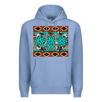Colony Blue gemstone tumbler Premium Hoodie - BarkalooDesign