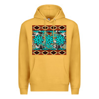 Mustard gemstone tumbler Premium Hoodie - BarkalooDesign
