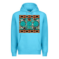 Ocean Blue gemstone tumbler Premium Hoodie - BarkalooDesign
