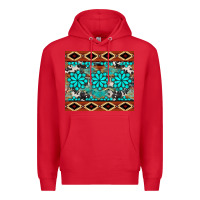 Red gemstone tumbler Premium Hoodie - BarkalooDesign