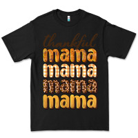 Black thankful mama Premium Tee - BundleAndBundleShop