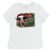 Merry Christmas Ladies Tee | Teevron